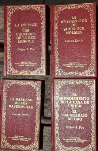 Conan Doyle -Sherlock Holmes  y Edgar Allan Poe