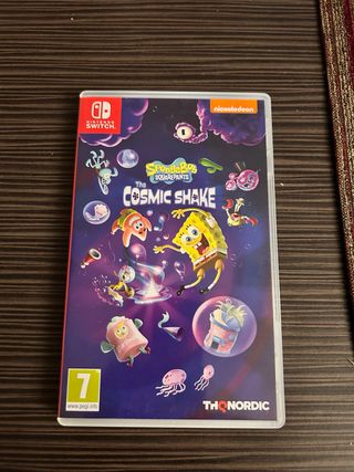 Juego Nintendo Switch Spongebob Cosmic Shake