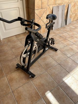 Bicicleta de Spinning Negra