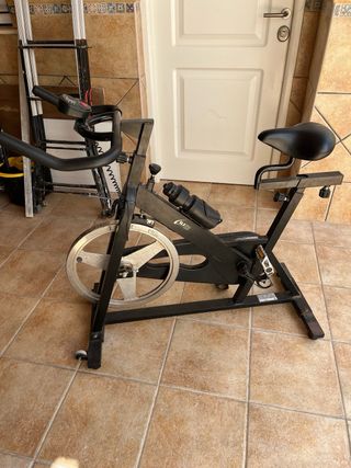 Bicicleta de Spinning Negra