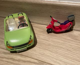 Coche descapotable Playmobil verde