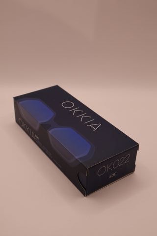 Gafas de Sol OKKIA Pol. Blue OK022MN-BL unisex