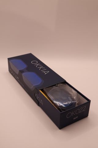 Gafas de Sol OKKIA Pol. Blue OK022MN-BL unisex