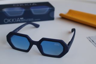 Gafas de Sol OKKIA Pol. Blue OK022MN-BL unisex