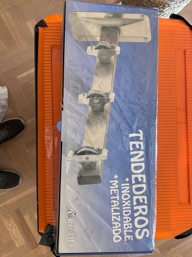 Tendedero Rizama Inoxidable Metalizado