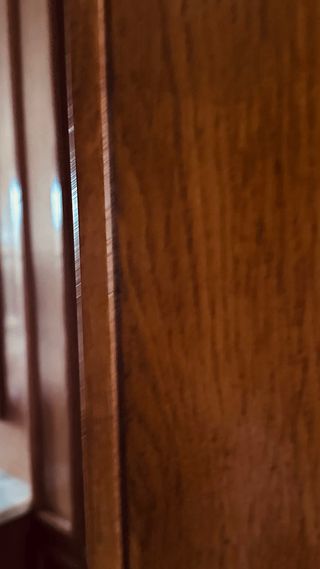 Puerta doble madera maciza cristal floral