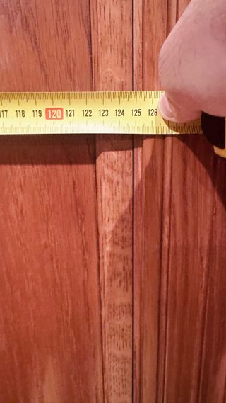 Puerta doble madera maciza cristal floral