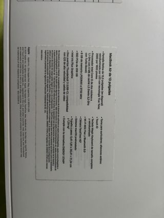 MacBook Air 13” 2020 Gris Espacial