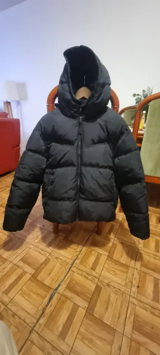Chaqueta Hollister Niño Talla S Negra