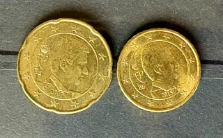 Monete Euro di Felipe del Belgio