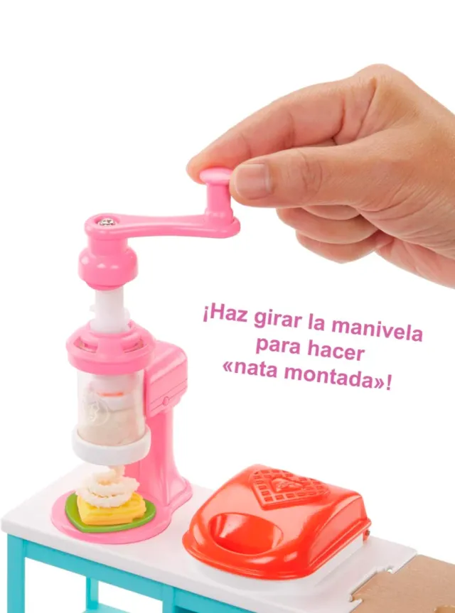 Muñeca "Stacie y su desayuno" (Hermana Barbie)