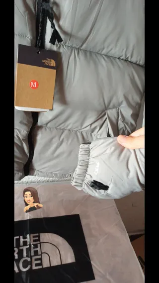 Chaqueta The North Face Beige/Negra Talla M