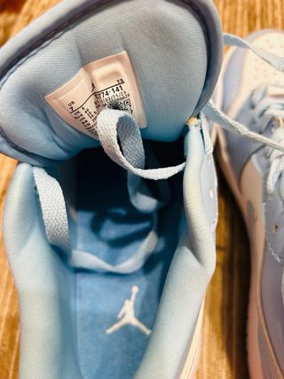 Nike Dunk Low Mujer Talla 40 Azul Blanco