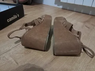 Cuñas Camila's Mujer Beige Talla 39