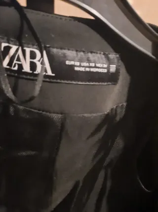 Blazer Zara Negro Talla XS