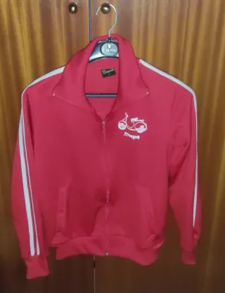 Sudadera Vespa Vintage Talla S Roja