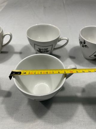 Conjunto de café de porcelana