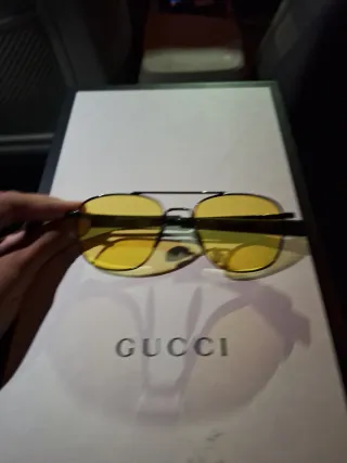 Gafas de sol sungait aviador amarillas