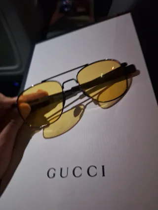 Gafas de sol sungait aviador amarillas