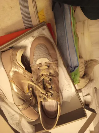 Zapatos Stonefly Talla 38 Oro Rosa