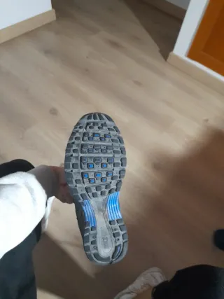 Zapatillas Nike Negras y Azules