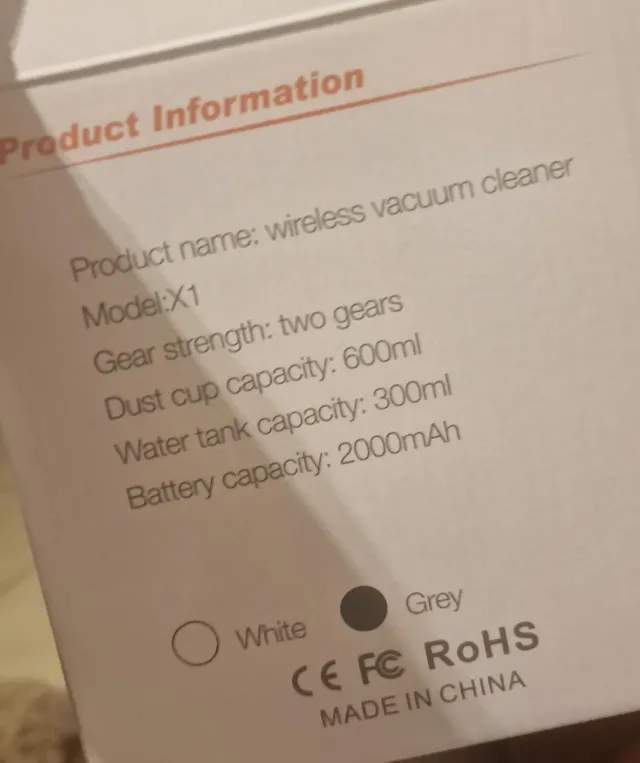 Aspiradora Inalámbrica