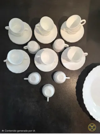 Vajilla Arcopal 104 Piezas.