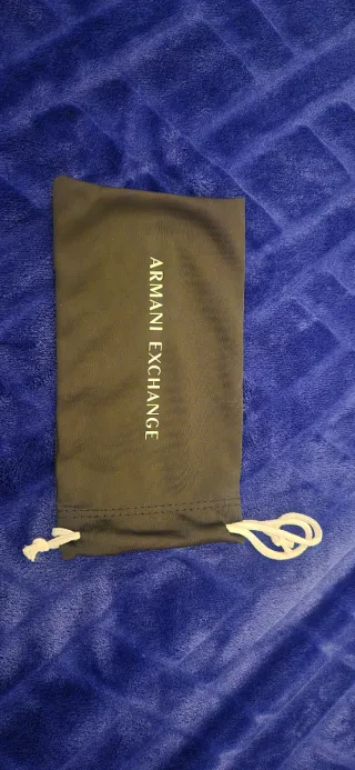 Custodia sacchetto occhiali AX Armani Exchange ner