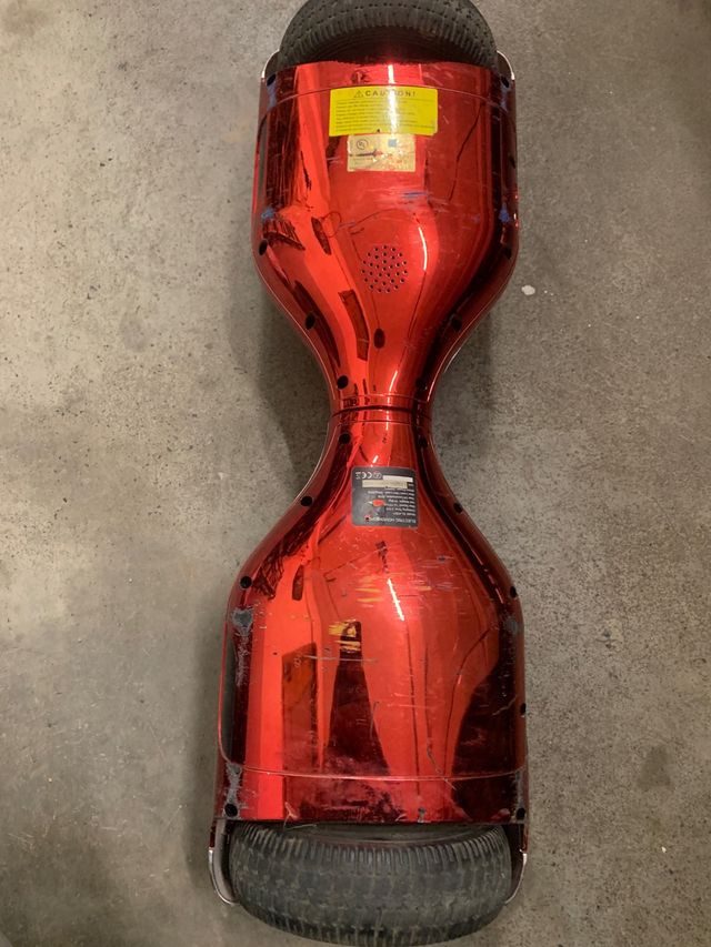 Hoverboard Rojo Metalizado