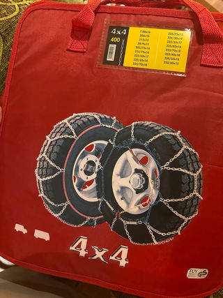Cadenas para nieve 4x4