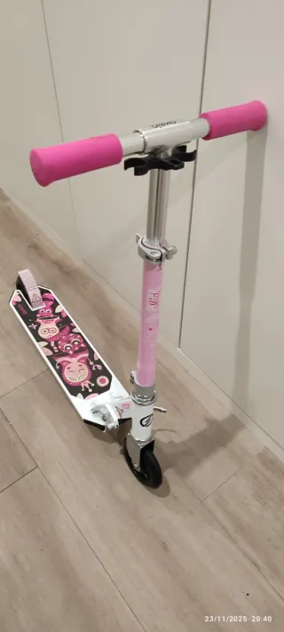 Patinete infantil Oxelo rosa