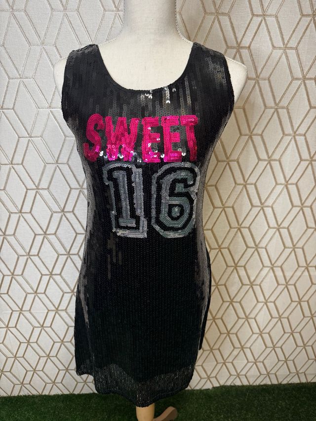 Vestido lentejuelas SWEET 16