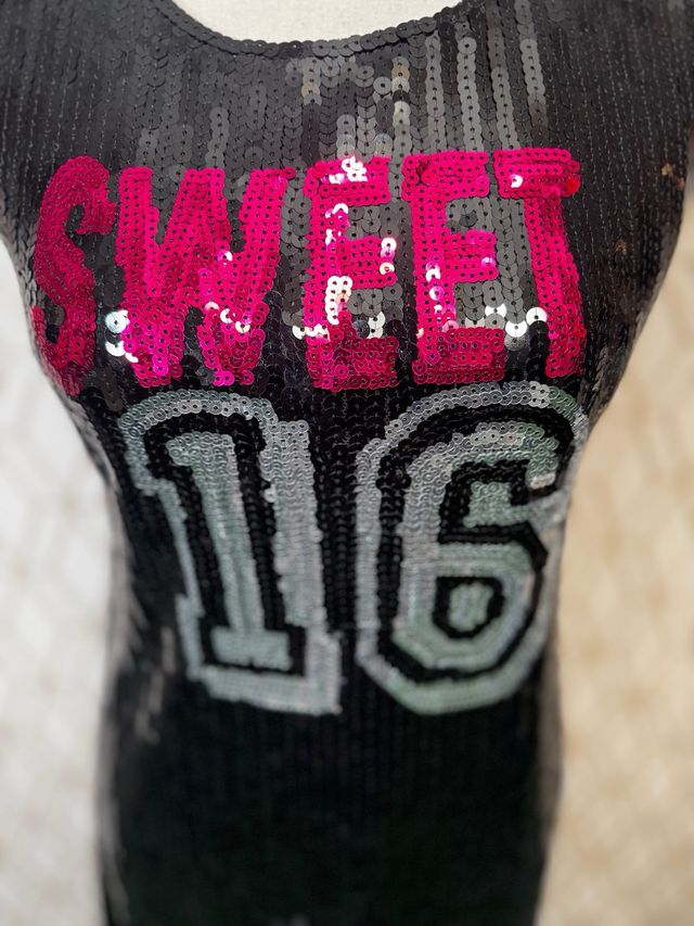 Vestido lentejuelas SWEET 16