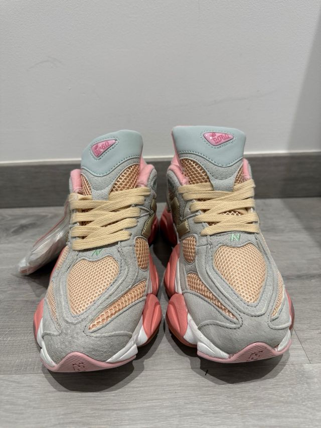 Zapatillas New Balance 9060 Gris y Rosa