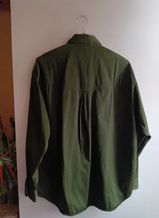Camicia Versace Jeans Couture Verde tg M oversize