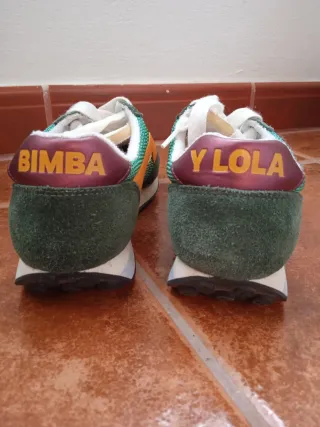 Zapatillas Bimba y Lola Verde y Amarillo
