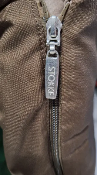 Capazo Stokke Rojo y Marrón