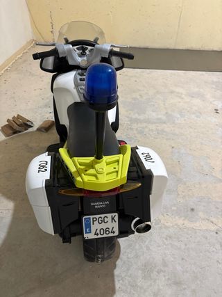 Moto Batería Guardia Civil