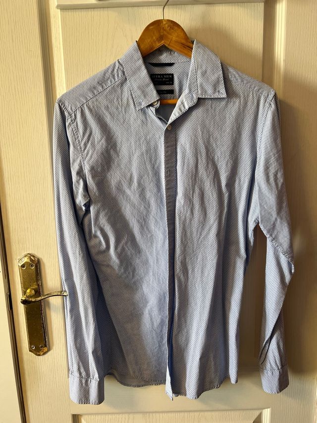 Camisa Sfera Azul Talla M