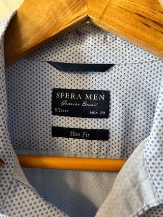 Camisa Sfera Azul Talla M