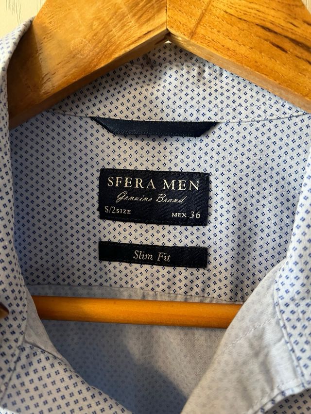 Camisa Sfera Azul Talla M