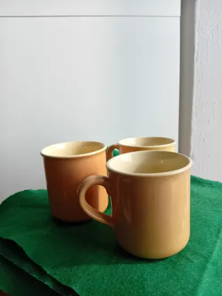 Set 3 Bicchieri Vintage Ceramica