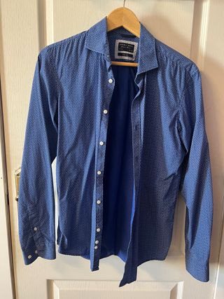 Camisa Sfera Men Azul Talla M