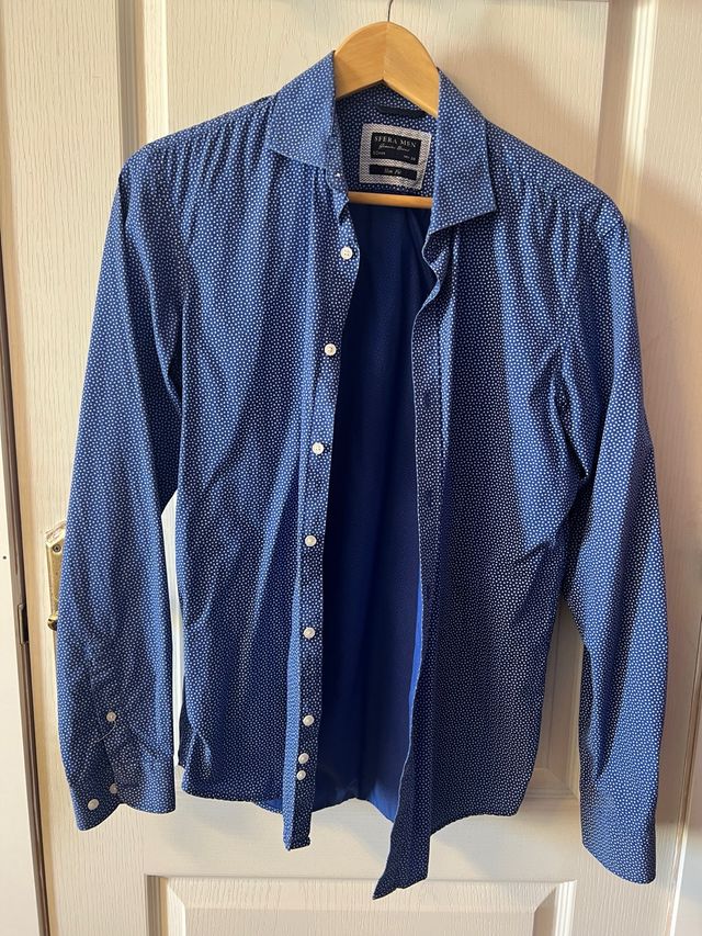 Camisa Sfera Men Azul Talla M