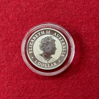 1 Oz Troy - $1 Dollar Canada Isabel II - EMU-2021