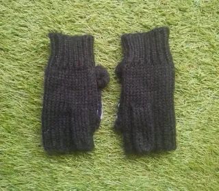 Guantes lana pinguino