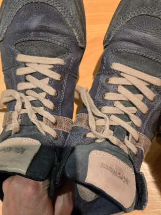 Botas Kickers Talla 43 Hombre Azul/Gris