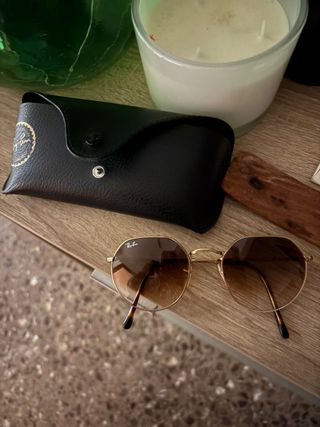 Gafas de Sol Ray-Ban Octagonal Doradas