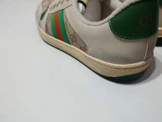 Zapatillas Gucci Beige y Verde