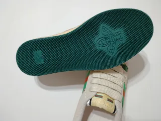 Zapatillas Gucci Beige y Verde